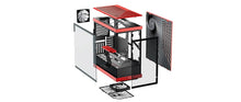 Load image into Gallery viewer, HYTE Y40 CS-HYTE-Y40-BR BLACK/RED MID TOWER CASE-CASE-Makotek Computers
