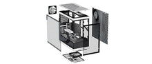 Load image into Gallery viewer, HYTE Y40 CS-HYTE-Y40-BW BLACK/WHITE MID TOWER CASE-CASE-Makotek Computers
