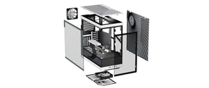 HYTE Y40 CS-HYTE-Y40-BW BLACK/WHITE MID TOWER CASE-CASE-Makotek Computers