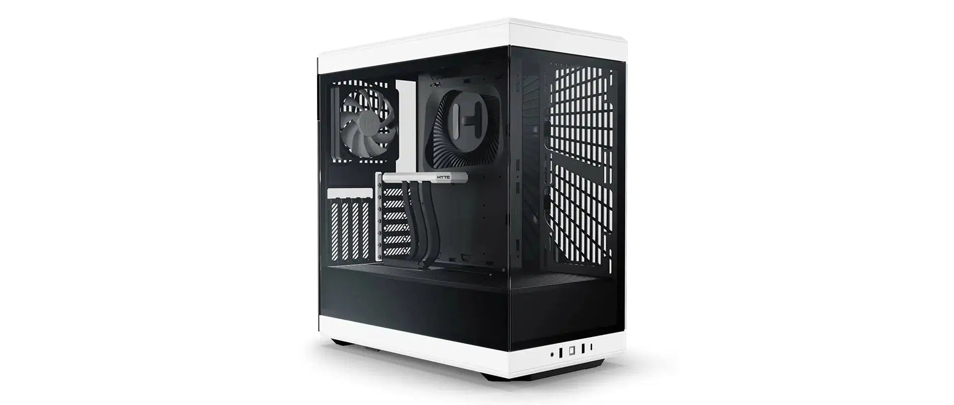 HYTE Y40 CS-HYTE-Y40-BW BLACK/WHITE MID TOWER CASE-CASE-Makotek Computers