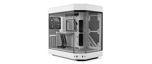 HYTE Y60 CS-HYTE-Y60-WW SNOW WHITE ABS / STEEL / TEMPERED GLASS ATX MID TOWER PC CASE-CASE-Makotek Computers