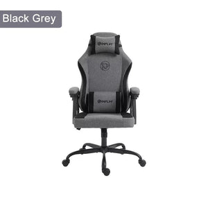 INPLAY FOX F5-B BLACK-GREY | FRABRIC MATERIAL GAMING CHAIR-GAMING CHAIR-Makotek Computers