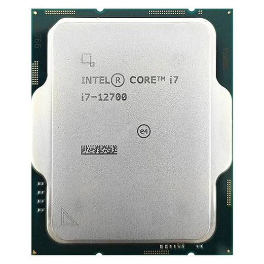 INTEL I7 12700 TRAY-TYPE | 2.10GHZ | 12 CORES (8 P-CORES | 4 E-CORES) | 20 THREADS | 25MB | LGA 1700 | 12 MONTHS WARRANTY PROCESSOR