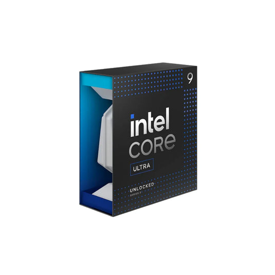 INTEL ULTRA 9 285 BOX TYPE | 24 CORES (8 P-CORES) (16 E-CORES) | 24 THREADS | 36 TOPS | 5.6 GHZ | 40MB CACHE | 182W | DDR5 | LGA1851 | DDR5 | WITH INTEGRATED GRAPHICS | 12 MONTHS WARRANTY PROCESSOR