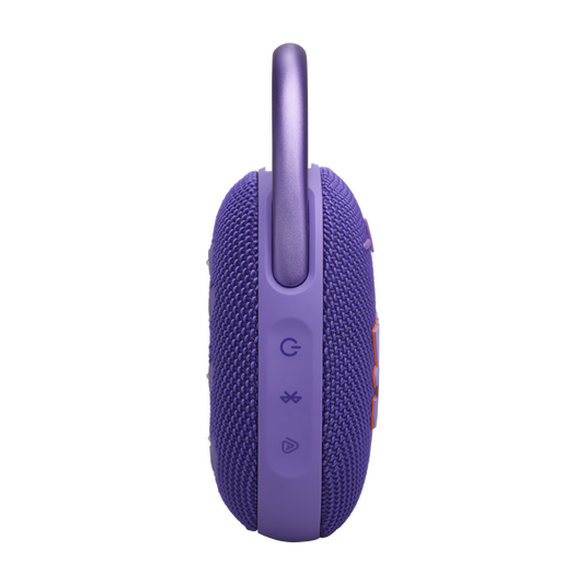 JBL CLIP 5 PURPLE ULTRA PORTABLE BLUETOOTH SPEAKER | UP TO 12 HOURS OF PLAYTIME PLUS| WATER PROOF AND DUST PROOF|
