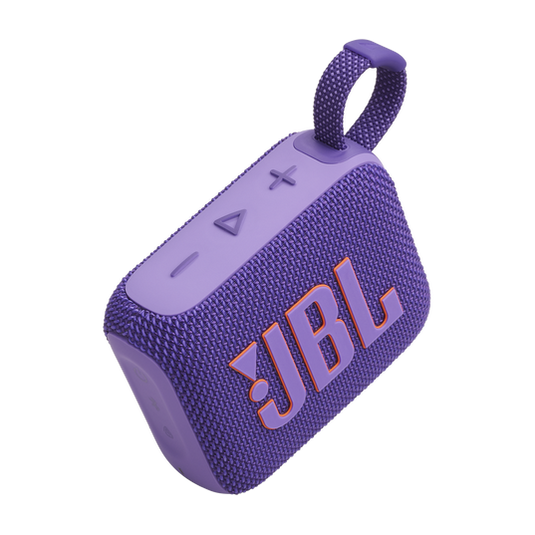 JBL GO 4 PURPLE ULTRA PORTABLE BLUETOOTH SPEAKER | UP TO 7 HOURS OF PLAYTIME PLUS| WATER PROOF AND DUST PROOF|