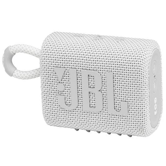 JBL HARMAN GO 3 BT WHITE PORTABLE SPEAKER-SPEAKER-Makotek Computers