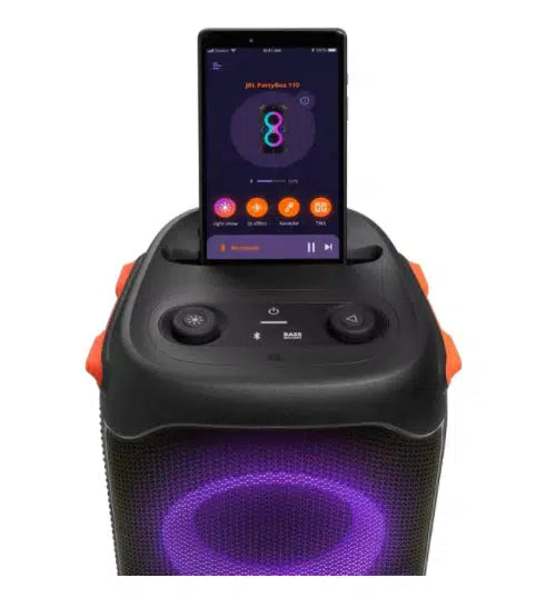 JBL HARMAN PARTYBOX 110 BLACK PORTABLE SPEAKER-SPEAKER-Makotek Computers