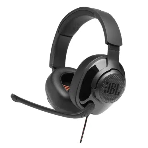 JBL HARMAN QUANTUM 300 BLACK WIRED GAMING HEADSET-HEADSET-Makotek Computers