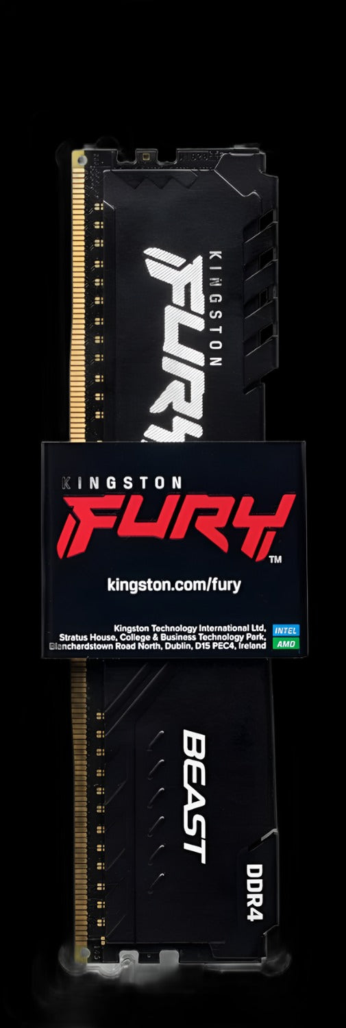 KINGSTON KF432C16BB1/16 FURY BEAST | 16GB X 1 | DDR4 | 3200MHZ | CL 16 ...