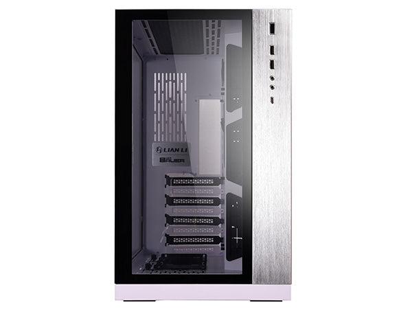 LIAN LI PC O11 DYNAMIC WHITE DUAL CHAMBER TEMPERED GLASS CASE-CASE-Makotek Computers