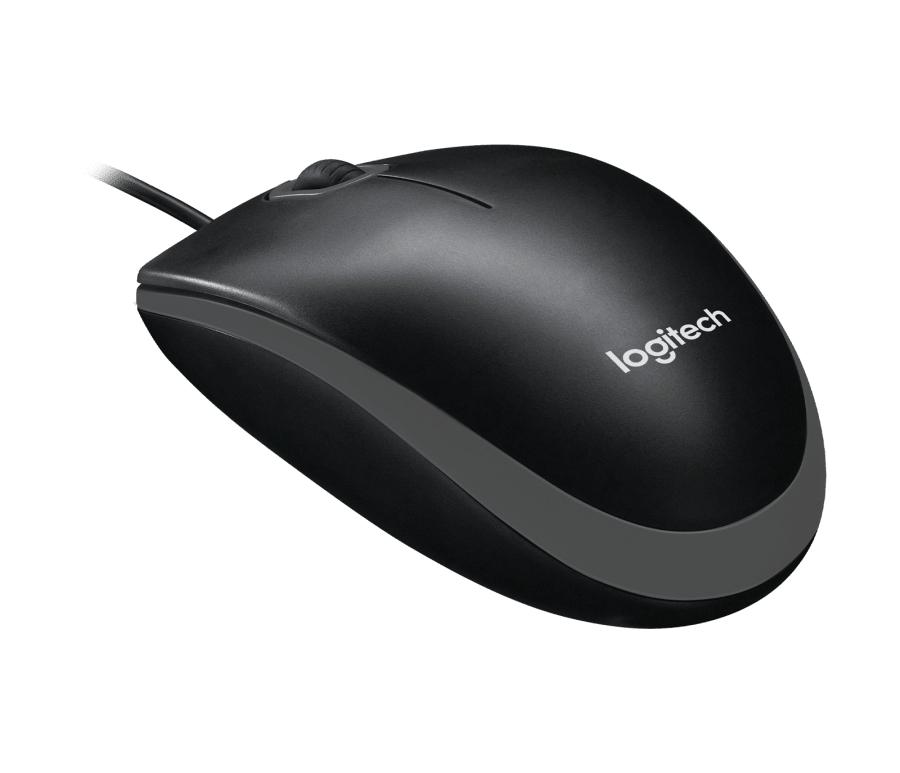 LOGITECH BUSINESS B100 OPTICAL USB MOUSE-MOUSE-Makotek Computers