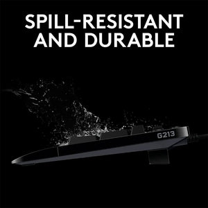 LOGITECH G213 PRODIGY TACTILE MECH-DOME GAMING KEYBOARD-KEYBOARD-Makotek Computers