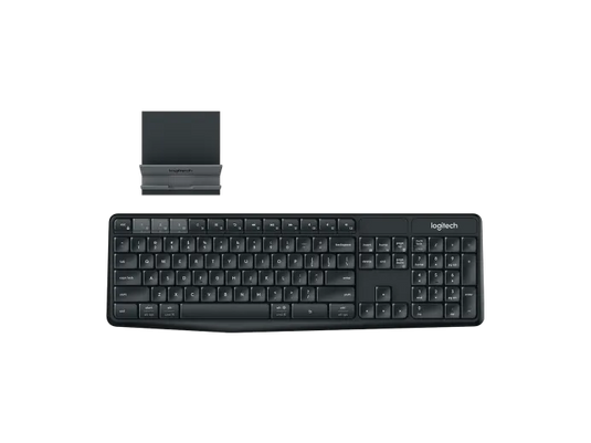 Logitech MK235 Kit Mouse e Tastiera, Layout Tedesco Qwertz, Nero Logitech MK235 Kit Mouse e Tastiera, Layout Tedesco Qwertz, Nero
