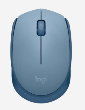 LOGITECH M171 BLUE GREY WIRELESS MOUSE | 6 MONTHS WARRANTY | MOUSE