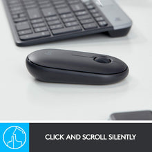 Load image into Gallery viewer, LOGITECH M350 PEBBLE WIRELESS GRAPHITE MOUSE-MOUSE-Makotek Computers
