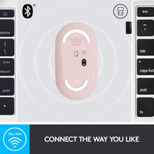 Load image into Gallery viewer, LOGITECH M350 PEBBLE WIRELESS ROSE MOUSE-MOUSE-Makotek Computers
