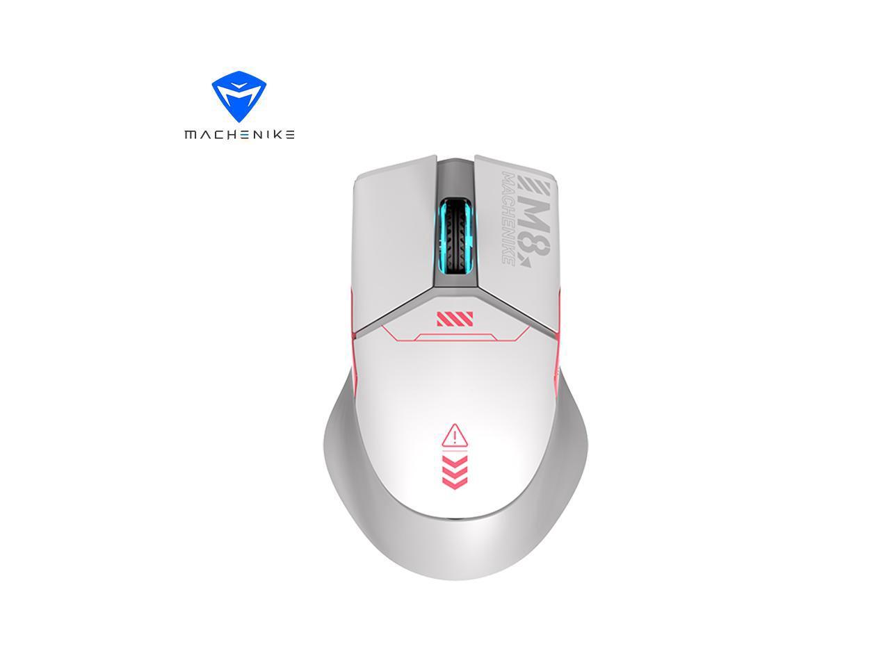 MACHENIKE M840 WHITE TRI-MODE WIRELES GAMING MOUSE-MOUSE-Makotek Computers