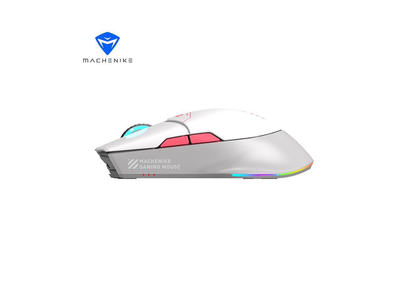 MACHENIKE M840 WHITE TRI-MODE WIRELES GAMING MOUSE-MOUSE-Makotek Computers