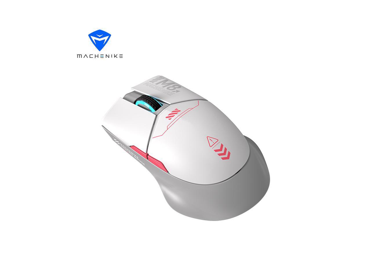 MACHENIKE M840 WHITE TRI-MODE WIRELES GAMING MOUSE-MOUSE-Makotek Computers