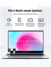 Load image into Gallery viewer, MACHENIKE MACHCREATOR A INTEL CORE I5 1155G7 | 16GB DDR4 MEMORY (UPTO 32GB) | 512GB PCIE 3.0 SSD | INTEL IRIS XE GRAPHICS | 15.6 INCH IPS FHD DISPLAY | WITH BACKPACK LAPTOP-LAPTOP-Makotek Computers
