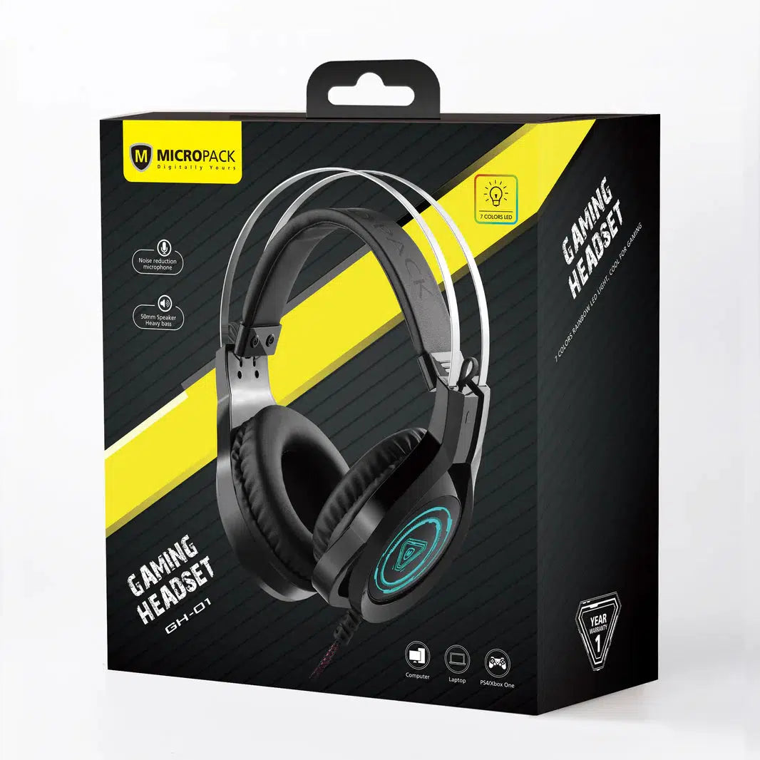 MICROPACK DIGITAL YOURS GH01 GAMING HEADSET-HEADSET-Makotek Computers