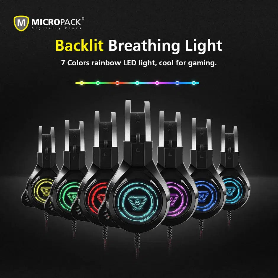 MICROPACK DIGITAL YOURS GH01 GAMING HEADSET-HEADSET-Makotek Computers