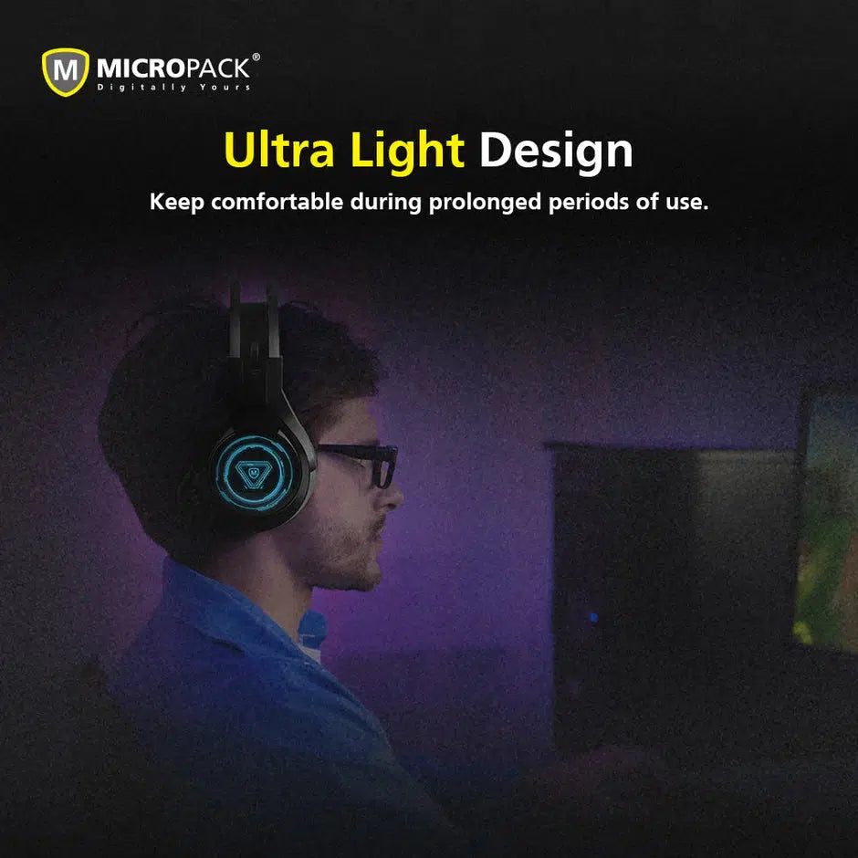MICROPACK DIGITAL YOURS GH01 GAMING HEADSET-HEADSET-Makotek Computers