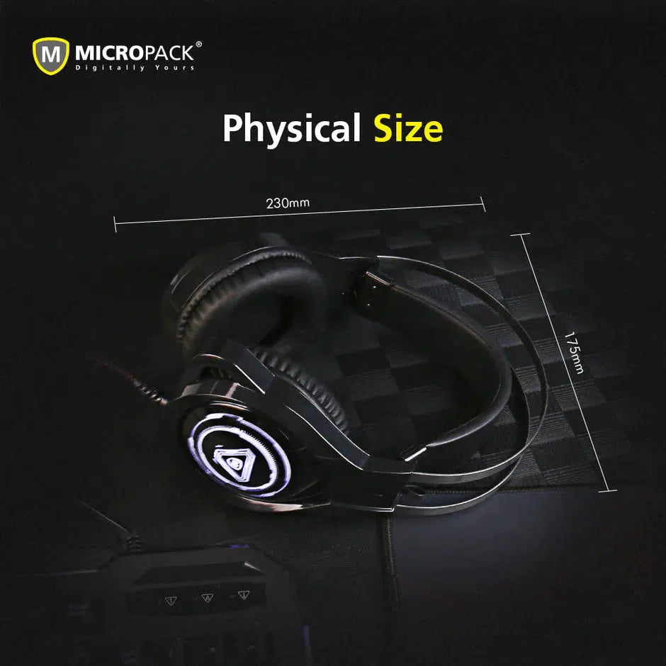 MICROPACK DIGITAL YOURS GH01 GAMING HEADSET-HEADSET-Makotek Computers