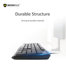 Load image into Gallery viewer, MICROPACK K-206 WIRED KEYBOARD-KEYBOARD-Makotek Computers
