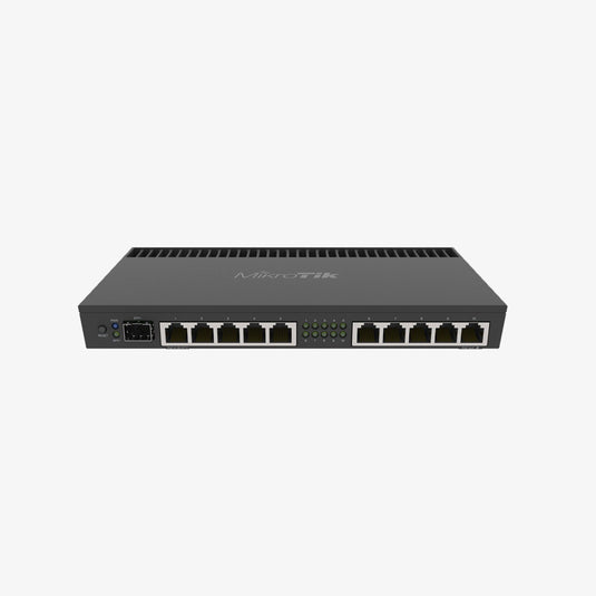 MIKROTIK RB4011iGS+RM 10x GIGABIT PORT QUAD-CORE 1.4Ghz CPU 1GB RAM SFP+ 10Gbps CAGE AND DESKTOP CASE WITH RACK EARS  ROUTER