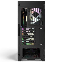 Load image into Gallery viewer, MONTECH AIR 1000 PREMIUM BLACK WITH 3x140MM ARGB FAN AND 1x120MM ARGB FAN CASE-CASE-Makotek Computers
