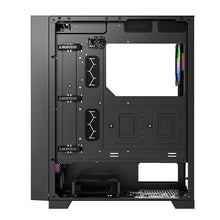 Load image into Gallery viewer, MONTECH AIR 1000 PREMIUM BLACK WITH 3x140MM ARGB FAN AND 1x120MM ARGB FAN CASE-CASE-Makotek Computers

