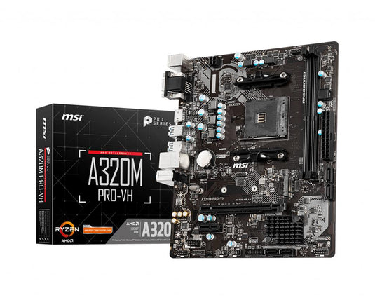 MSI A320M PRO-VH MOTHERBOARD-MOTHERBOARDS-Makotek Computers