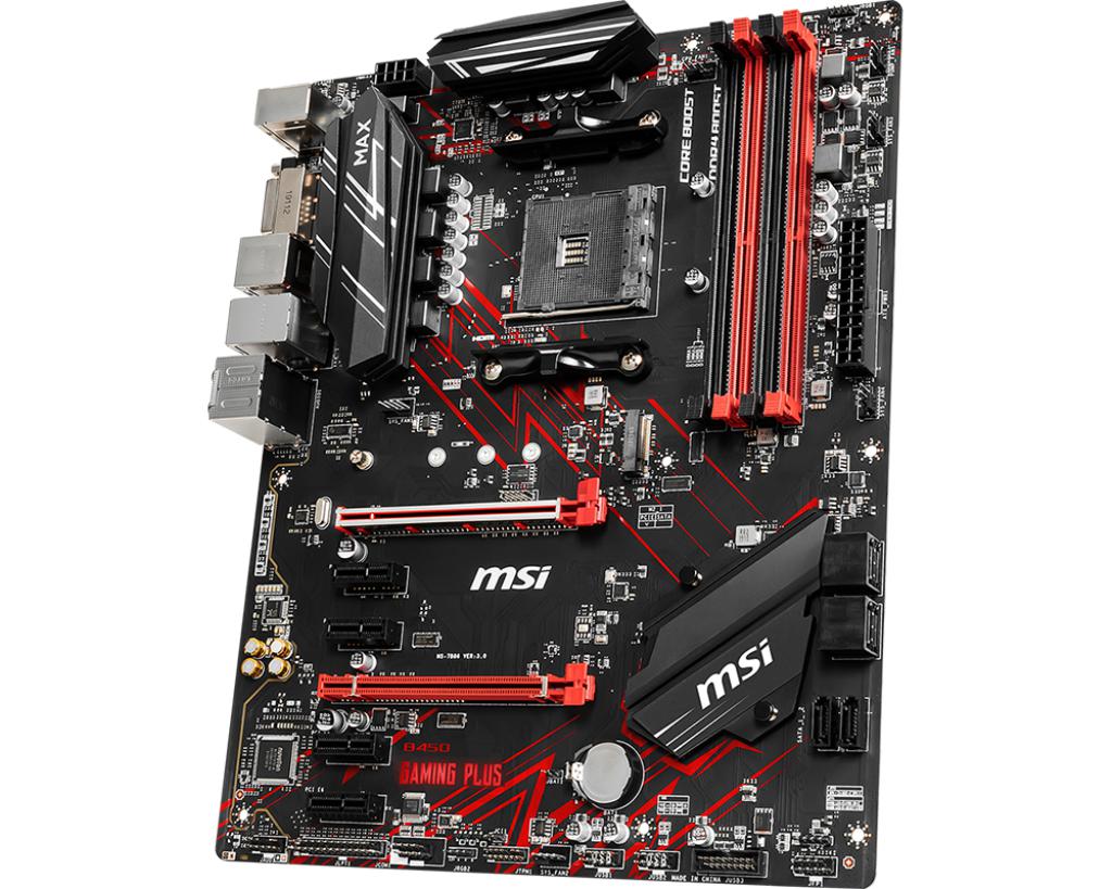 MSI B450 GAMING PLUS MAX MOTHERBOARD-MOTHERBOARD-Makotek Computers