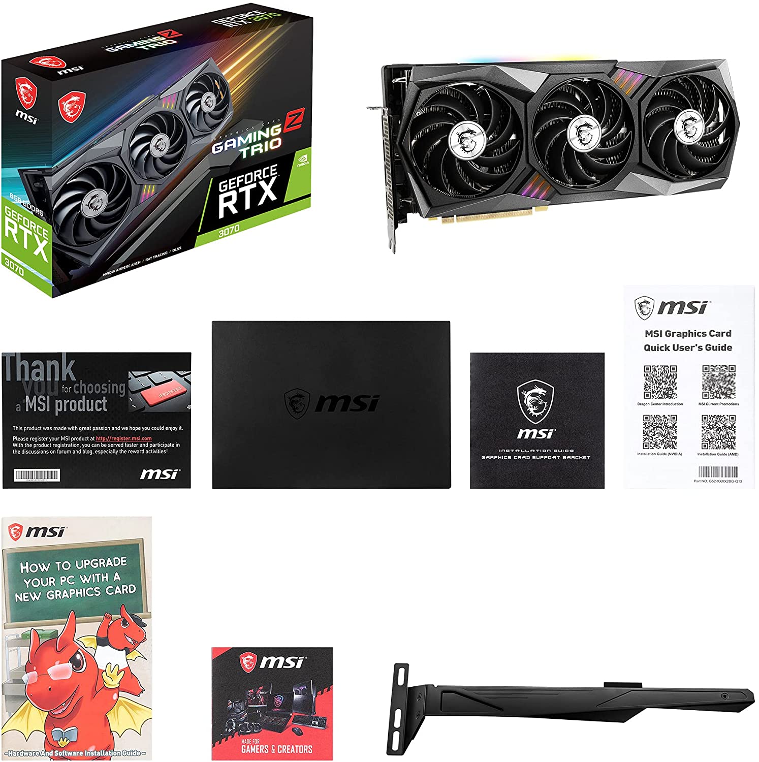 MSI GEFORCE RTX 3070 GAMING Z TRIO GRAPHICS CARD-GRAPHICS CARD-Makotek Computers