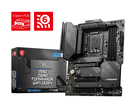MSI MAG Z690 TOMAHAWK WIFI DDR4 ATX GAMING | 12 MONTHS WARRANTY | MOTHERBOARD