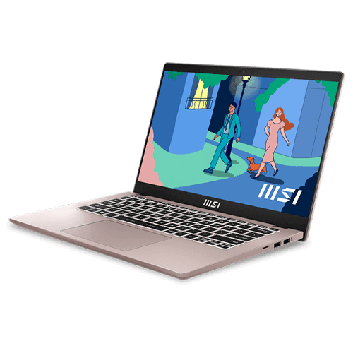 MSI MODERN 14 C12MO-1035PH | INTEL CORE I3 1215U | 8GB DDR4 MEMORY | 512GB NVME SSD | 14" FULL HD DISPLAY | WINDOWS 11 OS | BEIGE ROSE | 12 MONTHS WARRANTY | LAPTOP