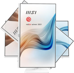 MSI MODERN MD272QP/W (IPS) WHITE 2560 x 1440 (WQHD) 75HZ PROFESSIONAL MONITOR-MONITOR-Makotek Computers