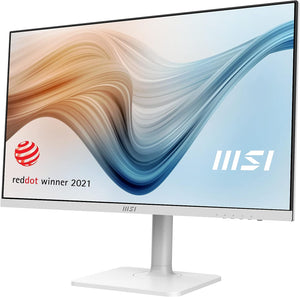 MSI MODERN MD272QP/W (IPS) WHITE 2560 x 1440 (WQHD) 75HZ PROFESSIONAL MONITOR-MONITOR-Makotek Computers