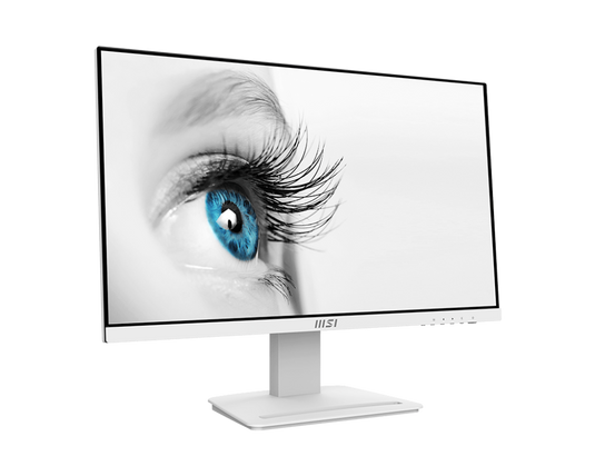 MSI MP243XW | 23.8" | 100HZ | ANTI-GLARE | HDMI * 1.4 | DP 1.2A * 1 | HEADPHONE OUT * 1 | FREESYNC | WHITE | PROFESSIONAL BUSINESS 12 MONTHS WARRANTY MONITOR