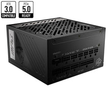 Load image into Gallery viewer, MSI MPG A850G | PCIE 5 &amp; ATX 3.0 | FULL MODULAR | 80 PLUS GOLD CERTIFIED 850W | GAMING POWER SUPPLY-PSU-Makotek Computers
