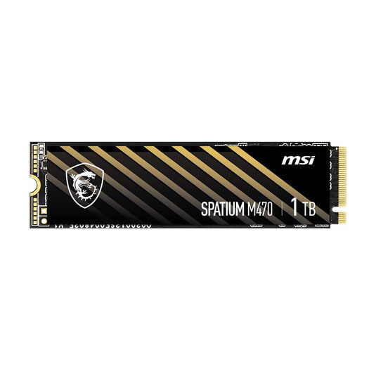 MSI SPATIUM M470 PCIE 4.0 NVME M.2 1TB SSD-SOLID STATE DRIVE-Makotek Computers