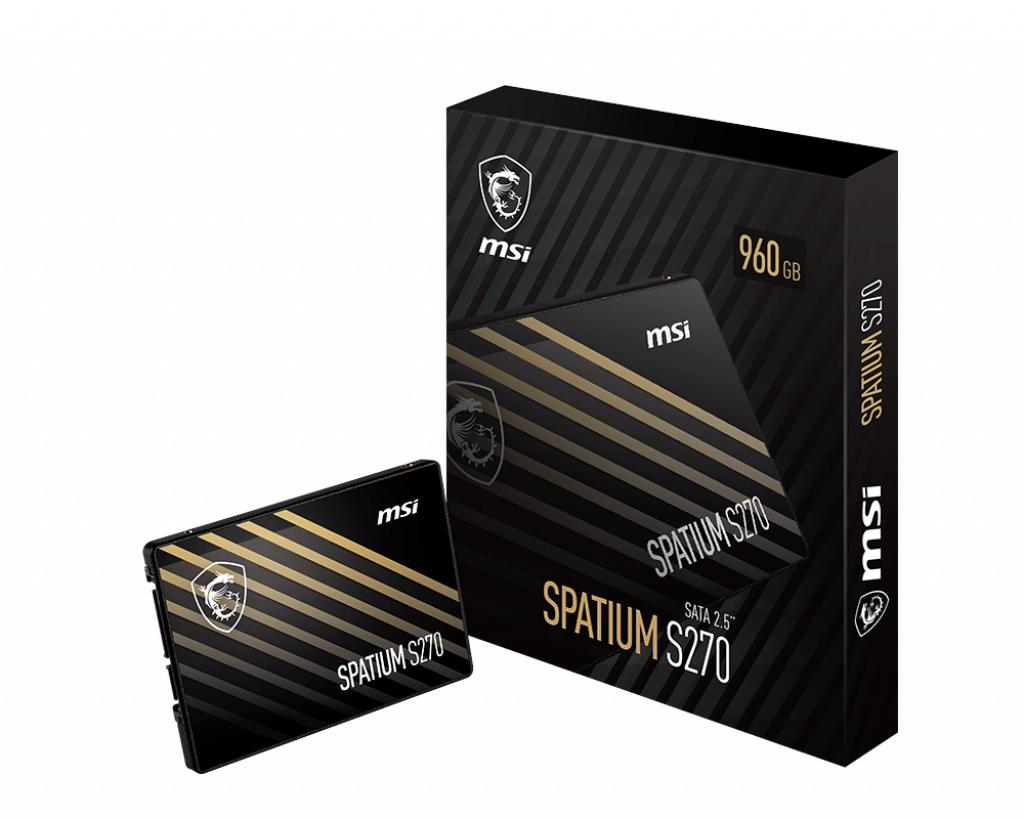 MSI SPATIUM S270 SATA 2.5" 240GB SSD-SOLID STATE DRIVE-Makotek Computers