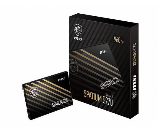 MSI SPATIUM S270 SATA 2.5" 240GB SSD-SOLID STATE DRIVE-Makotek Computers