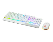 Load image into Gallery viewer, MSI VIGOR GK30 WHITE COMBO KEYBOARD AND MOUSE-KEYBOARD-Makotek Computers

