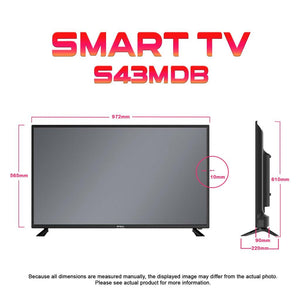 NVISION 43" FHD WITH BT + ISDBT SMART ANDROID 11.0 TV-TELEVISION-Makotek Computers