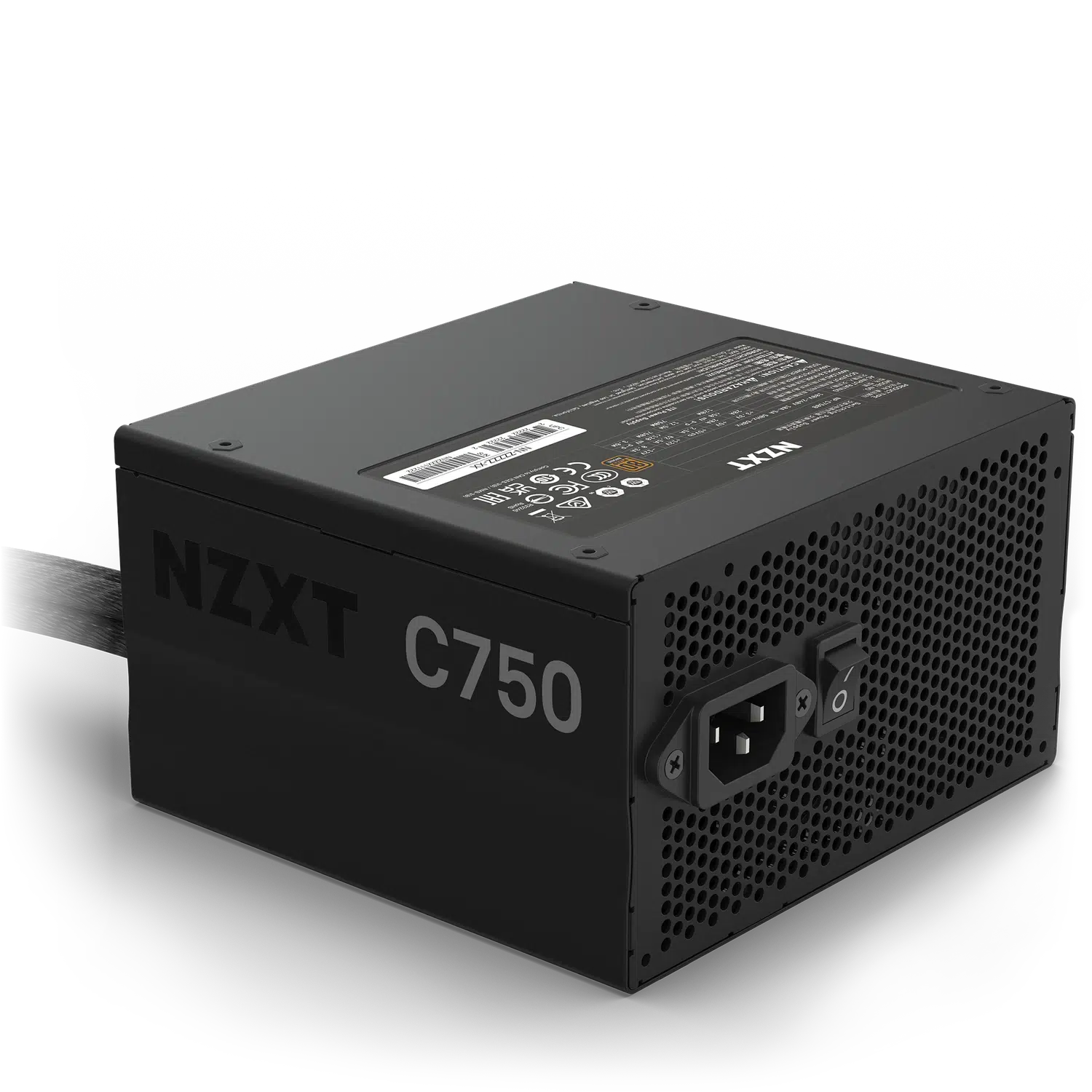 NZXT C750 750W 80+ BRONZE SEMI-MODULAR ATX POWER SUPPLY-POWER SUPPLY UNITS-Makotek Computers