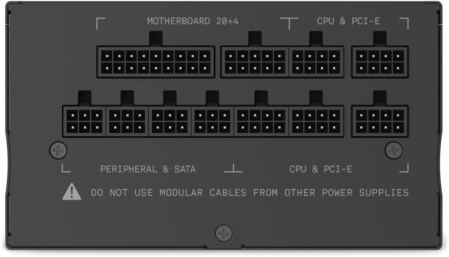 NZXT C750 GOLD 750W 80+ FULL MODULAR PA-7G1BB-US POWER SUPPLY-POWER SUPPLY-Makotek Computers