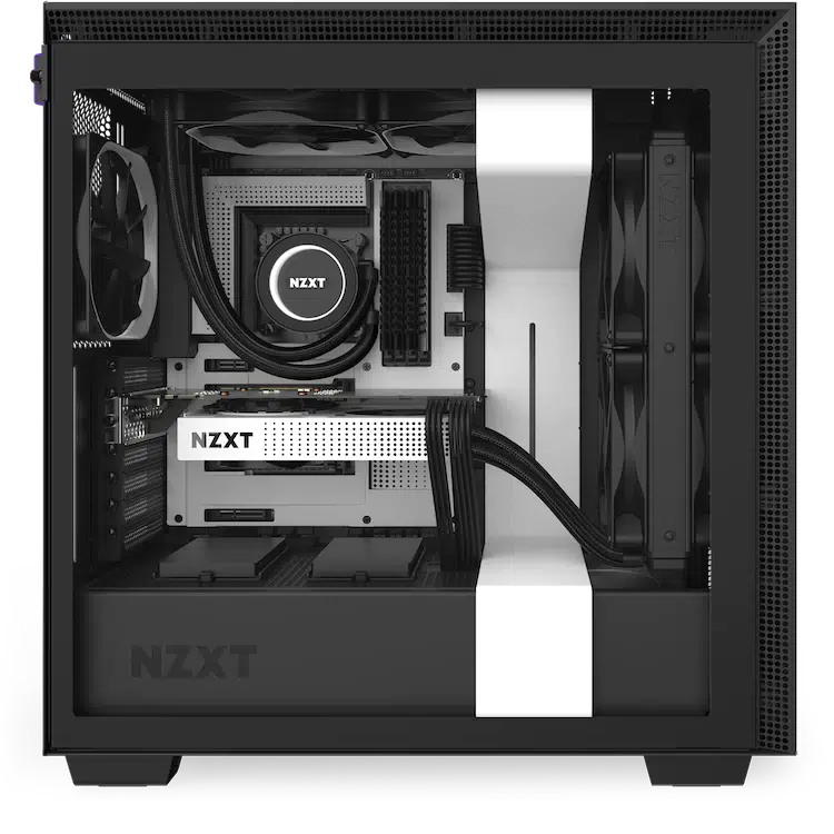 NZXT H710 CA-H710B-W1 | ATX | WHITE - BLACK | TEMPERED GLASS NZXT H710 CA-H710B-W1 | ATX | WHITE - BLACK | TEMPERED GLASS